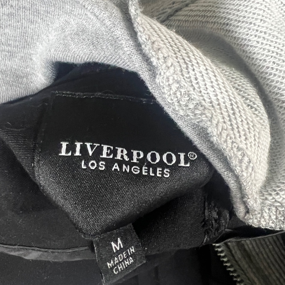 Liverpool M black and grey hoodie blazer combo - Picture 7 of 8